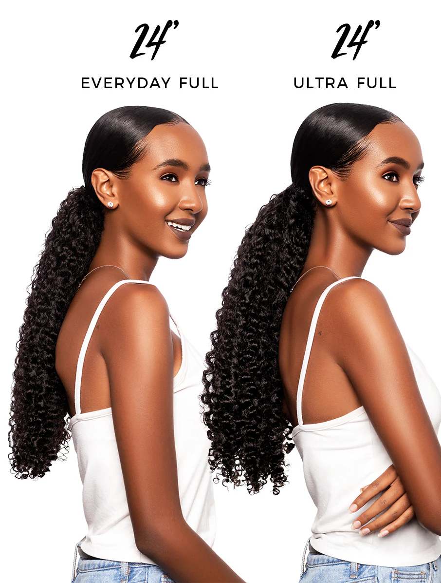 "For Koils" Drawstring Ponytail - Image 5